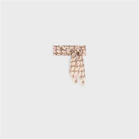 celine bandana scarf|BANDANA IN COTTON AND SILK .